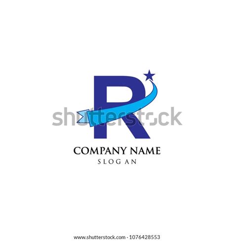 letter  star logo stock vector royalty