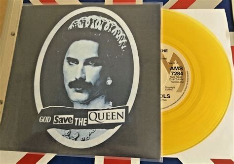 sex pistols god save the queen yellow vinyl