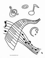 Noten Musical Ausmalbilder Musicais Teclado Ausmalbild Coloringhome Doodle Malvorlagen Q1 Colorironline sketch template