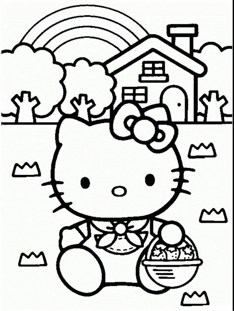 printable  kitty coloring pages  kids lusine