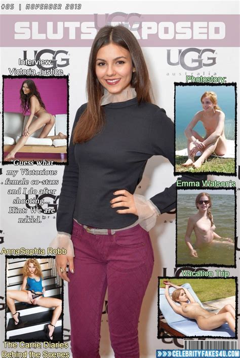 victoria justice panties aside movie cover fake 001