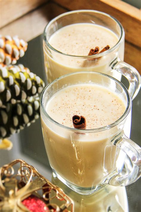 spiked eggnog  bourbon sumptuous living