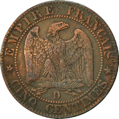 france napoleon iii napoleon iii  centimes  lyon tb