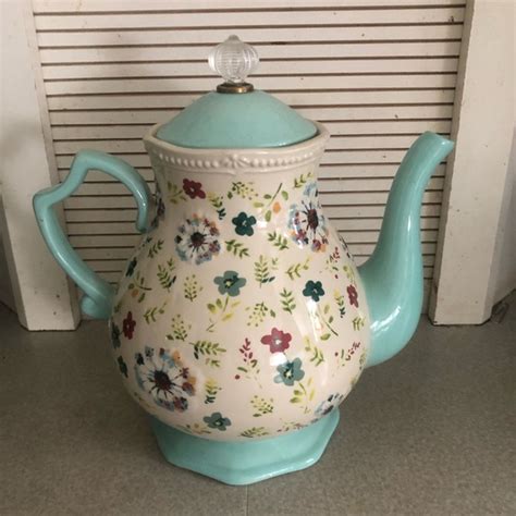 The Pioneer Woman Kitchen Pioneer Woman Kari Teapot Turquoise