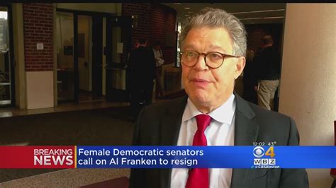 female democratic senators call on al franken to resign youtube