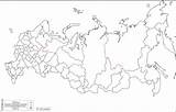Russia Map Blank Maps Federal Subjects Outline Republics Carte Russie Europa Reproduced Chechnya sketch template