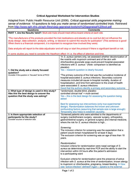 critical analysis report sample hq template documents