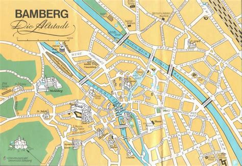 mapas de bamberg guia de viaje de alemania