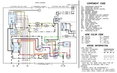 rheem package unit wiring diagram rheem    wiring diagram  installed