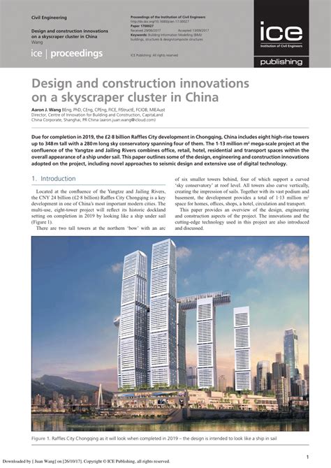 designing tall buildings structure  architecture