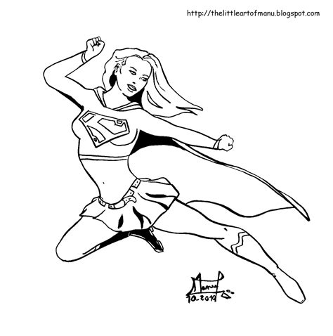 superman  supergirl coloring pages supergirl logo coloring