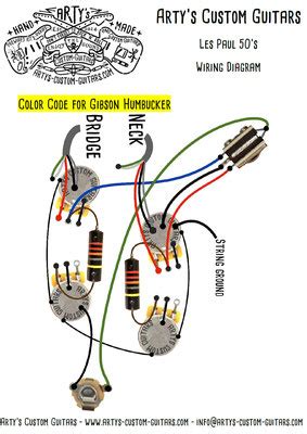 gibson les paul  wiring diagram