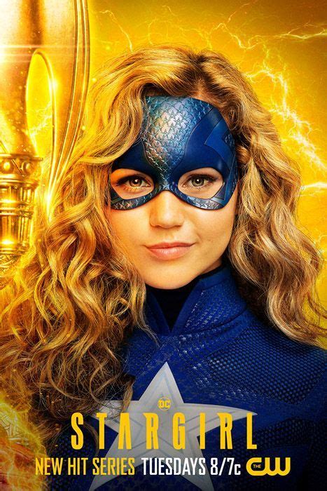 cw releases  dcs stargirl character posters