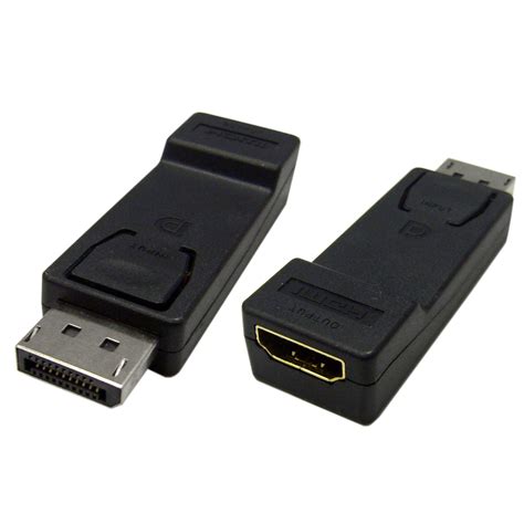 displayport male  hdmi female adapter cablewholesale