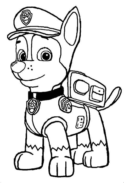 zuma paw patrol coloring page  getcoloringscom  printable