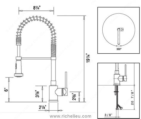 blanco kitchen faucet diva richelieu hardware