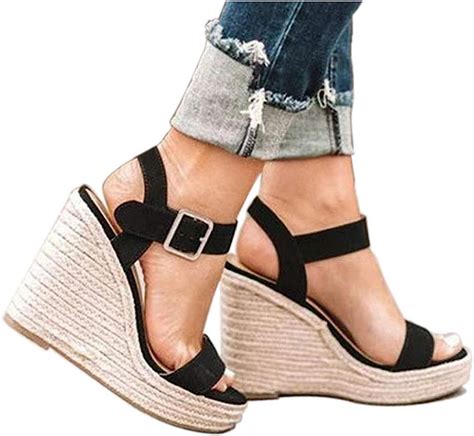 lightning fast delivery vickivicki womens platform sandals wedge ankle strap open toe sandals
