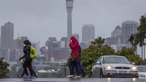 wild weather brings down power lines in west auckland northland