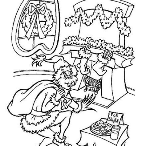 grinch christmas coloring pages  getdrawings