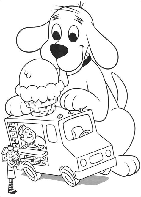 clifford  big red dog coloring pages wallpapers hd references