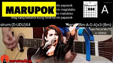 Kz Tandingan Marupok Guitar Tutorial Cover Lyrics Chords And Tabs