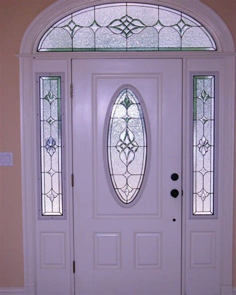 Oval Leaded Glass Door Insert Glass Designs