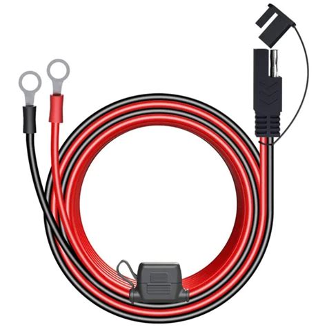 awg sae connection cable adapter battery charging   sae   ring cord  picclick