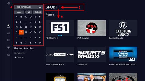 smart search sling tv