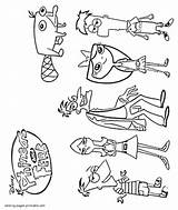 Coloring Ferb Pages Phineas Fiction Science Print Colouring Printable Cartoon Characters Animations Getcolorings Getdrawings sketch template
