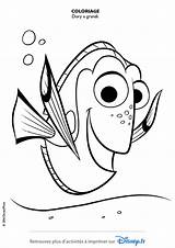 Dory Nemo sketch template