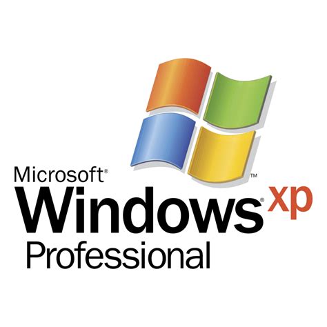 microsoft windows xp professional  logo png transparent gray