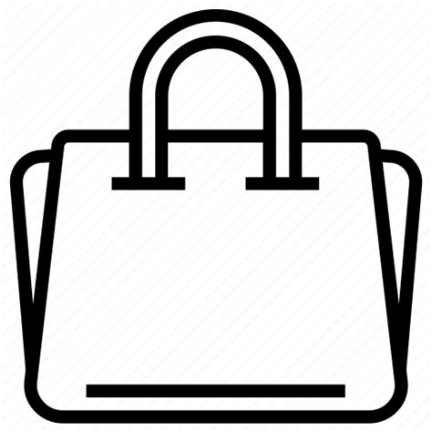 bag hand bag purse shopping bag tote bag icon