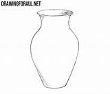 Vase sketch template