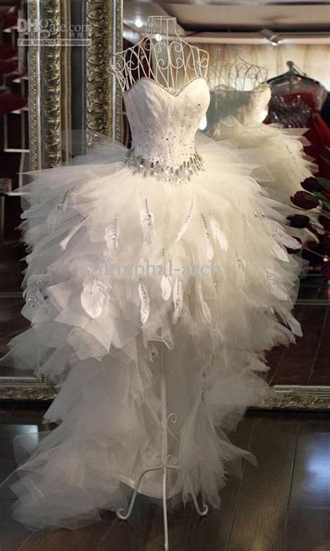 custom landy bling  hot sweetheart ball gown feather beads lace organza wedding prom