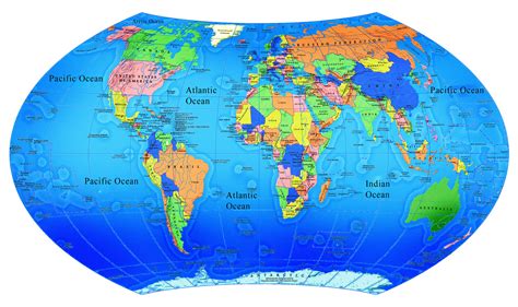 updated world map world map