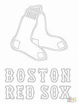 Coloring Red Sox Pages Boston Getcolorings Getdrawings sketch template