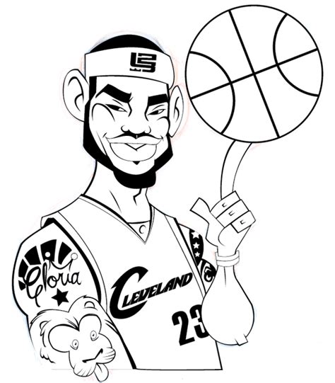 Kobe Bryant Cartoon Drawing At Getdrawings Free Download