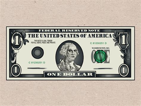 dollar bill drawing  getdrawings