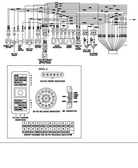 ddec ii detroit  ecm wiring diagram wiring diagram