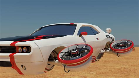 aiden mockridge ba game art completed future flying car