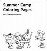 Coloring Camp Summer Books Surfnetkids Book Pages Store sketch template