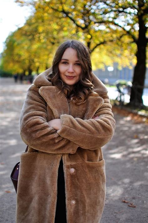 ways  wear teddy coat von edited amazed fuchspelz mantel tragen warmer mantel
