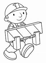 Bob Builder Coloring Pages Kids Printable Cartoon Animated Sketch Drawing Cartoons Sheets Fix Print Series Gif Drawings Tv Choose Board sketch template