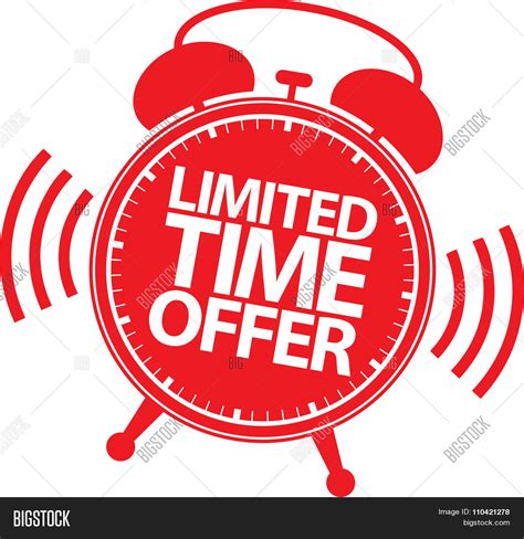 limited time offer vector photo  trial bigstock