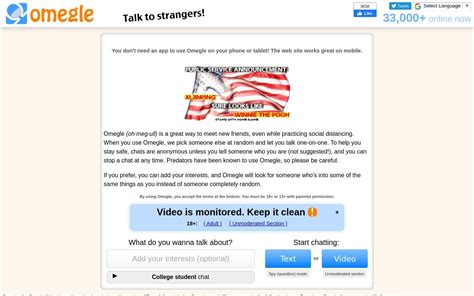 omegle top sex chat sites online 2020