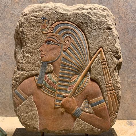 Tutankhamun Egyptian Sculpture Art King Tut