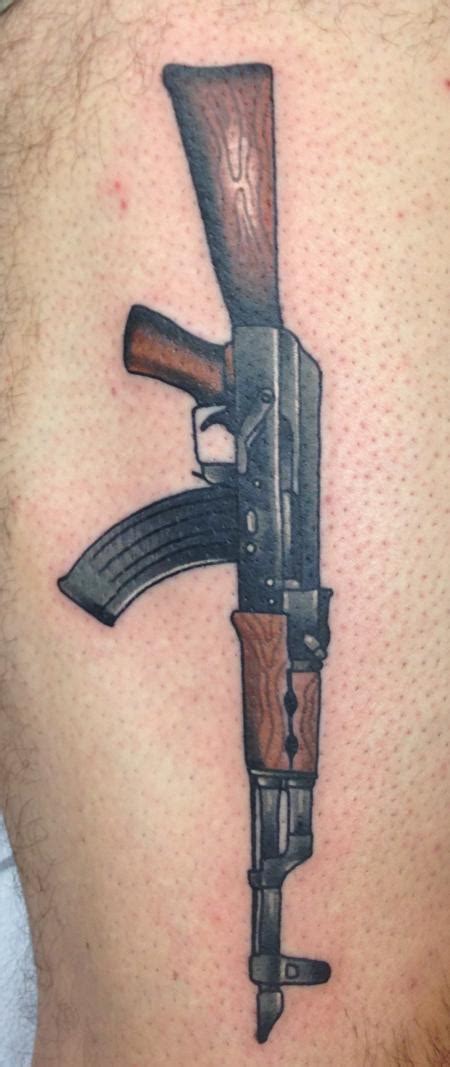 30 Ak 47 Tattoos With Meanings And Their Exploding Popularity Tattooswin