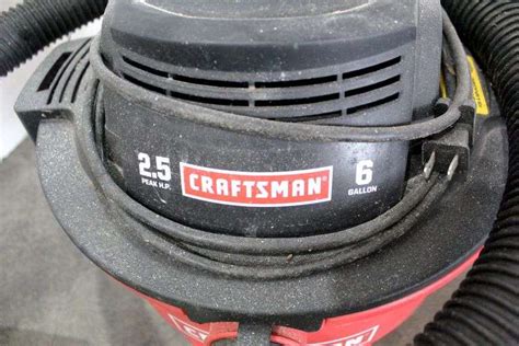 craftsman  gal model  shop vac bunting  auctions