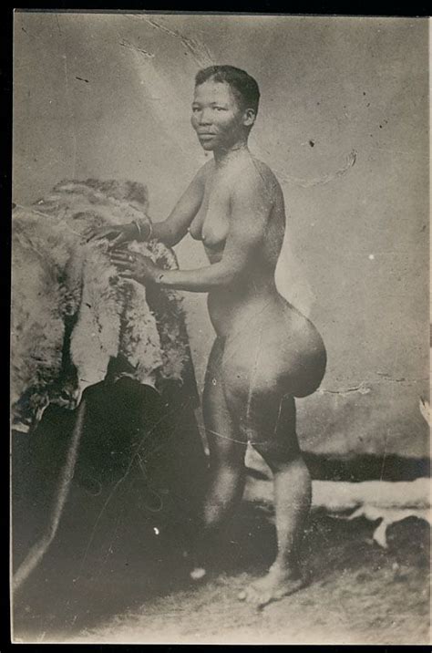 nude photos of koikhoi women with steatopygia were collected by the white colonialist vintage