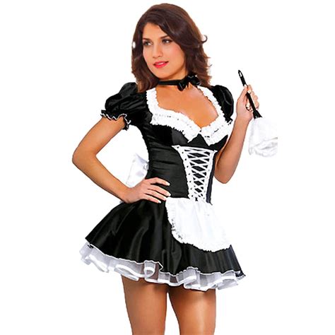 French Maid Costume Sexy French Maid Fancy Dress
